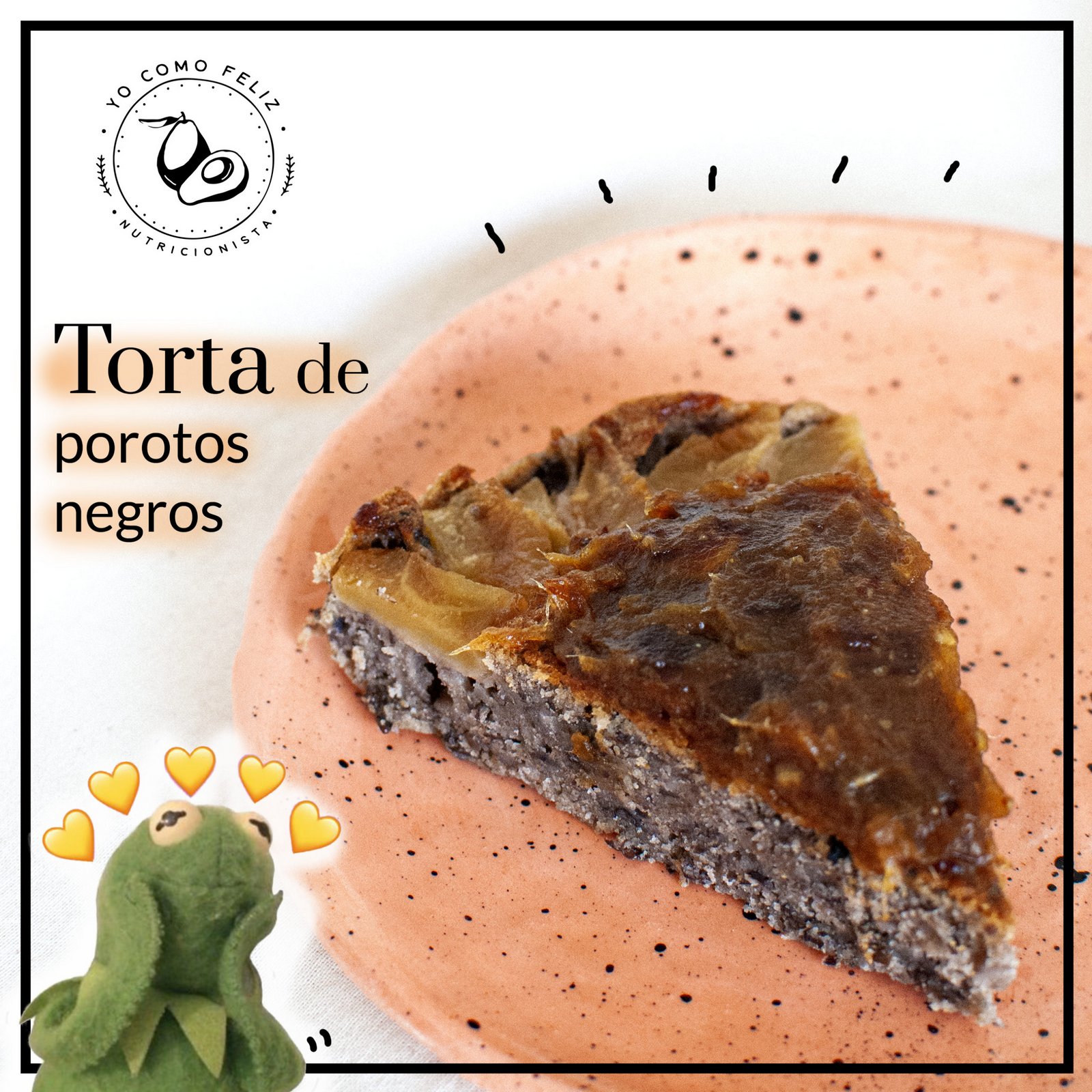 Torta de Porotos negros