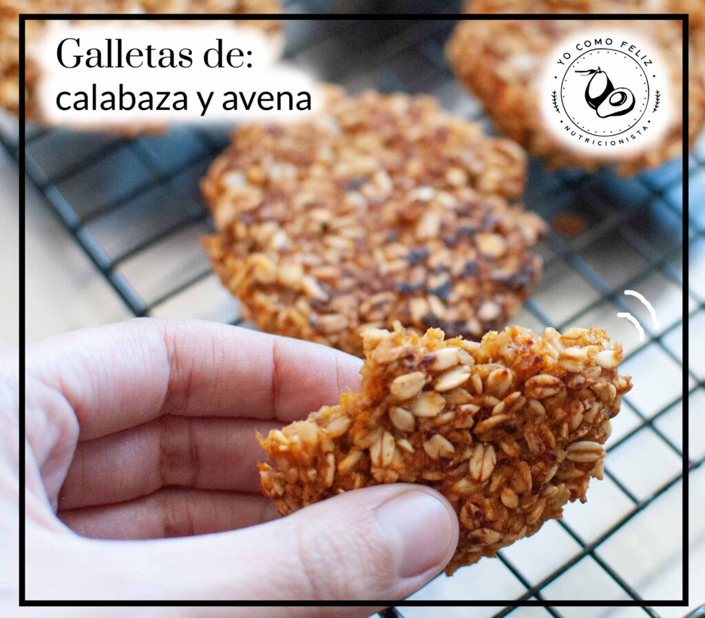 Galletas de Calabaza y avena