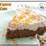 Carrot cake vegana con avena