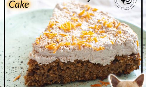 Carrot cake vegana con avena