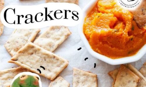 Crackers veganas