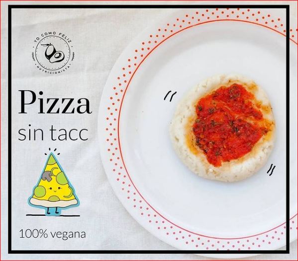 Pizza vegana sin tacc