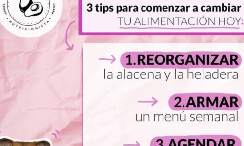 3 Tips para comenzar a cambiar tu alimentación