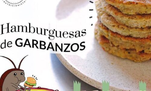 Hamburguesas veganas de garbanzos