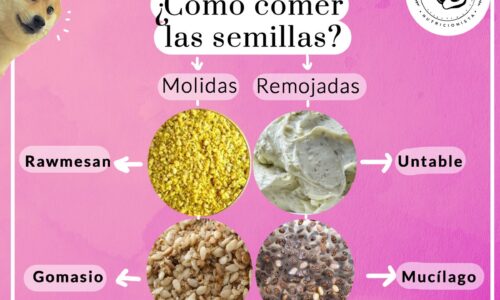 ¿Cómo comer las semillas?