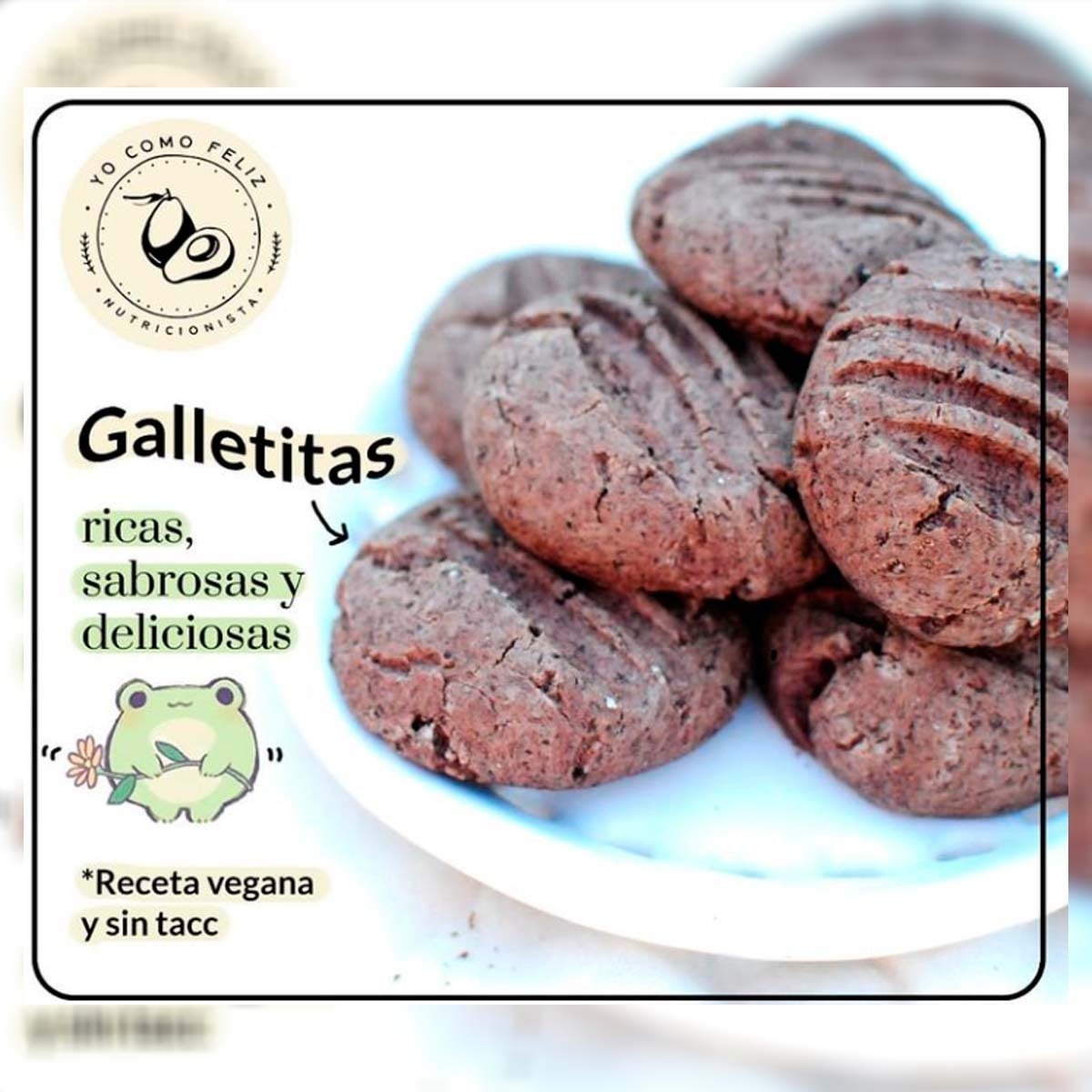 Galletitas deliciosas veganas y sin tacc