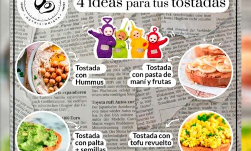 4 ideas para tus tostadas