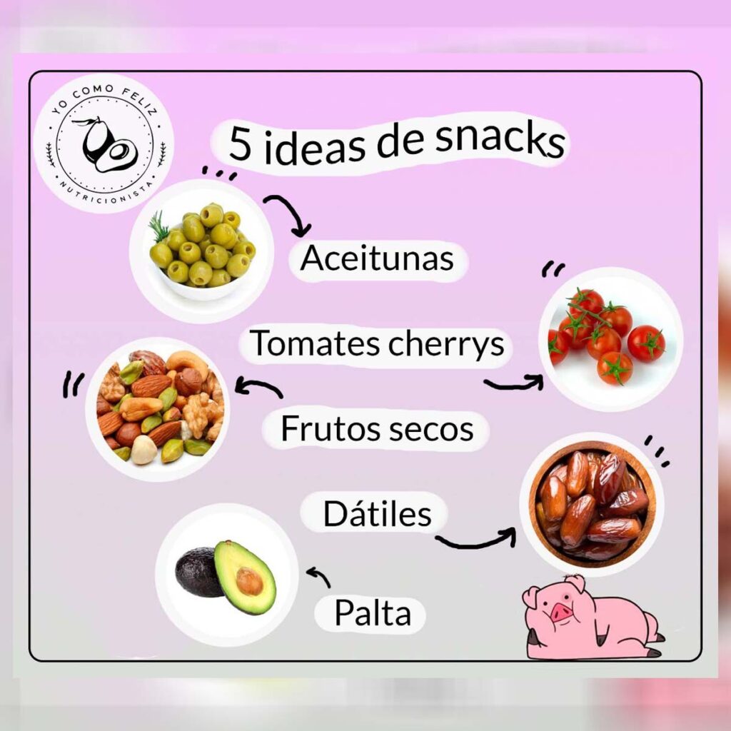 5 Ideas de Snacks