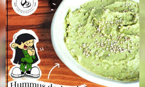 Hummus de arvejas vegano sin tacc