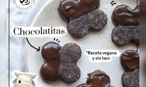 Chocolatitas veganas y sin tacc