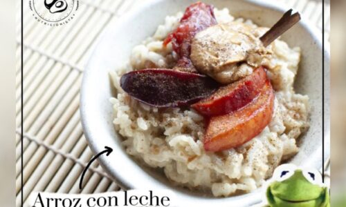 Arroz con leche vegano y sin tacc