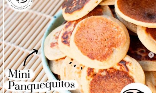 Mini panquequitos veganos sin tacc