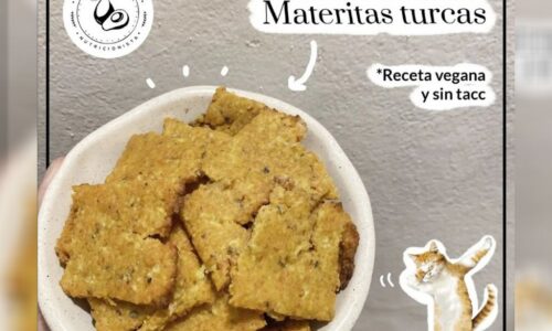 Materitas Turcas veganas sin tacc