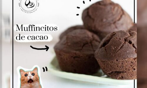 Muffincitos de Cacao veganos sin tacc
