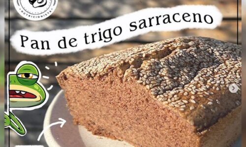 Pan de trigo Sarraceno vegano sin tacc