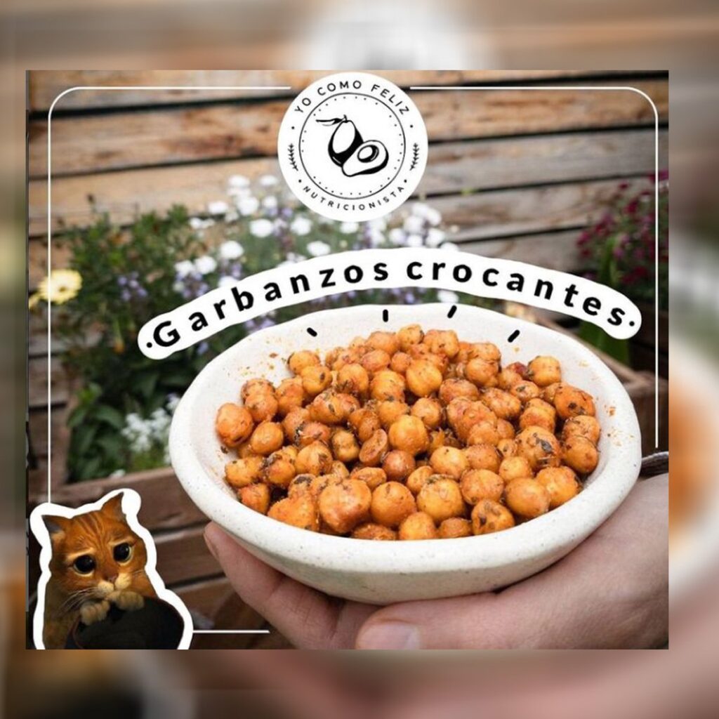 Garbanzos crocantes