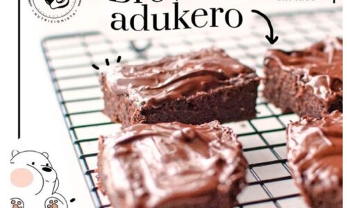 Brownie adukero vegano y sin tacc