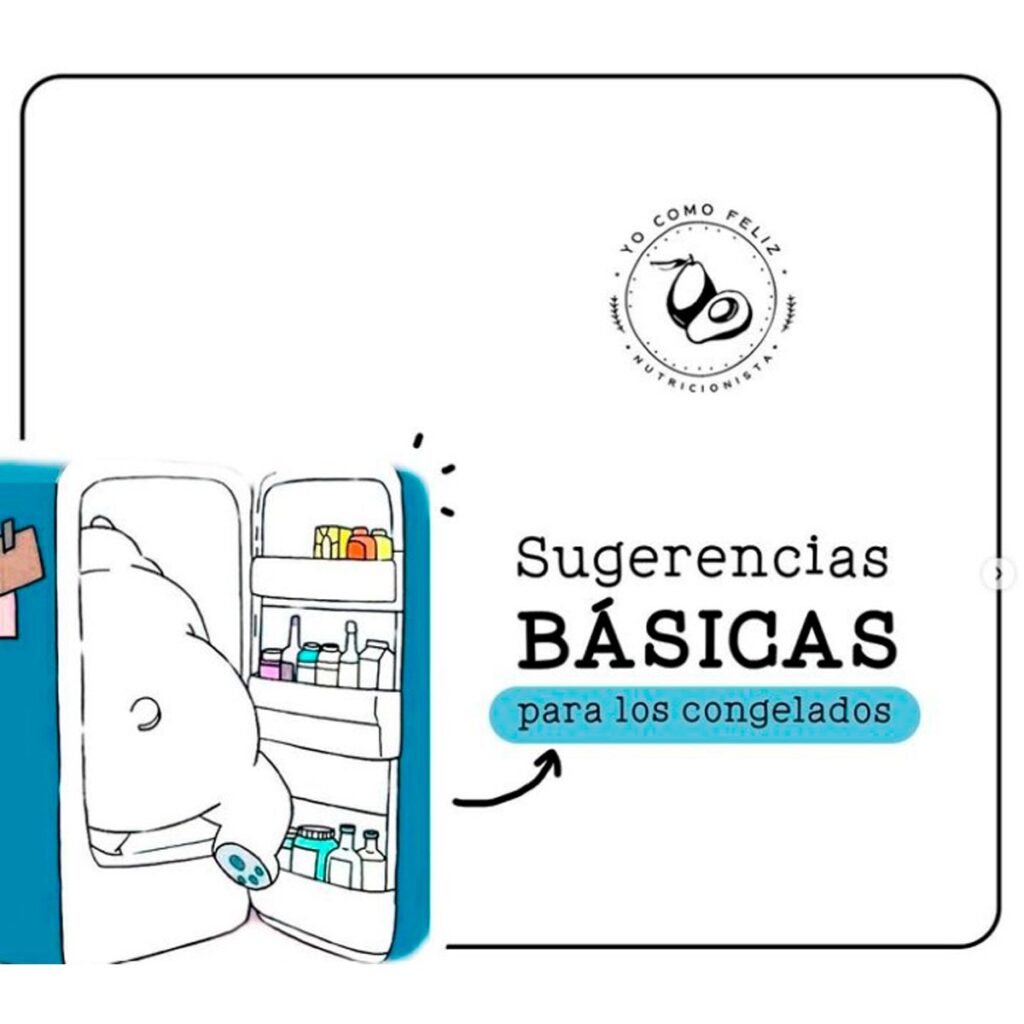 Sugerencias básicas para los congelados