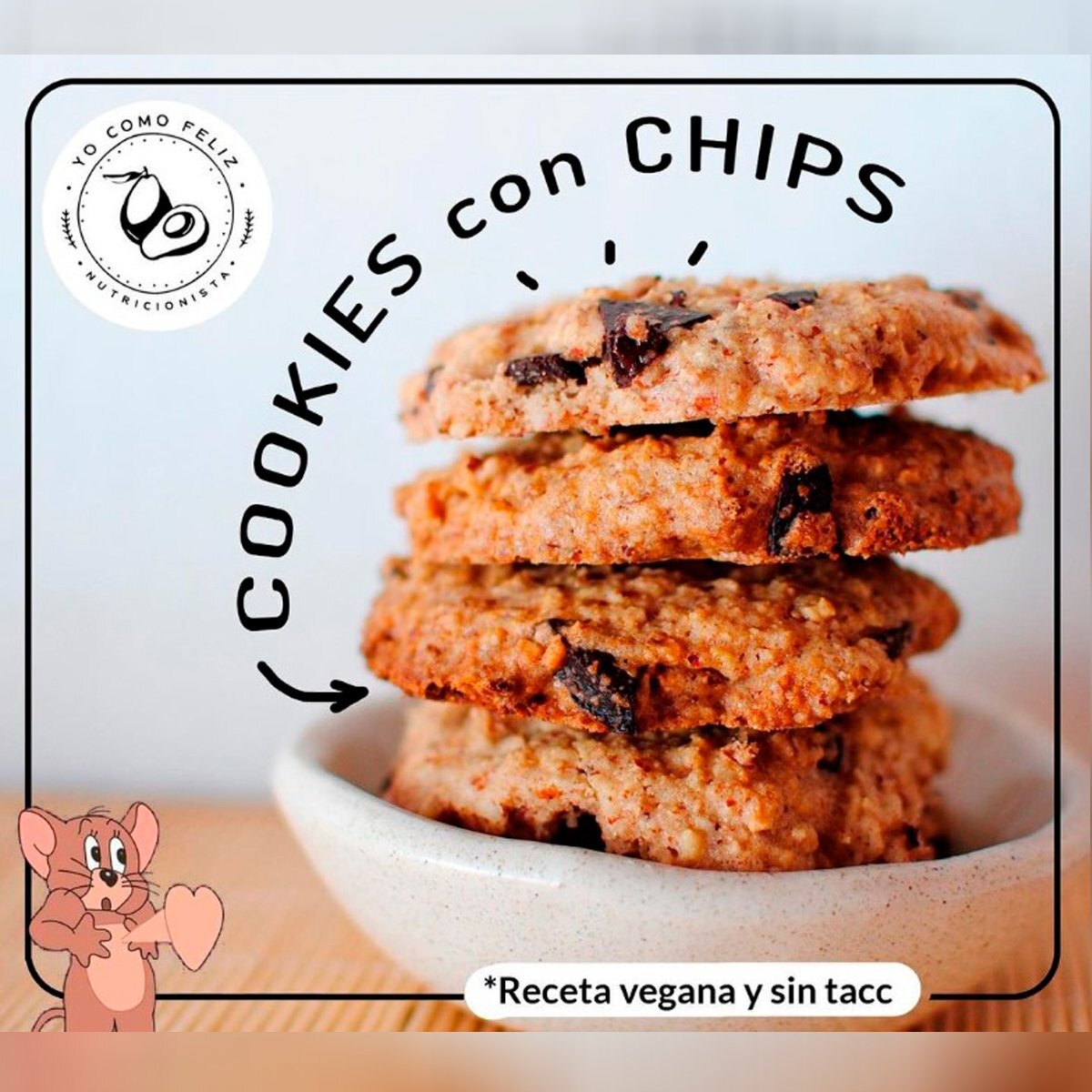 Cookies con chips