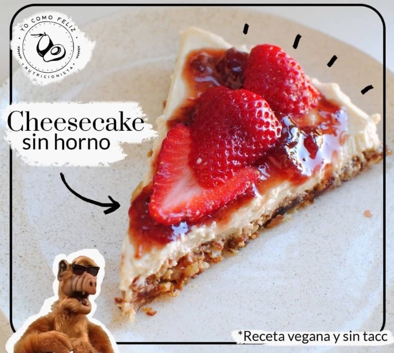 cheesecake sin horno