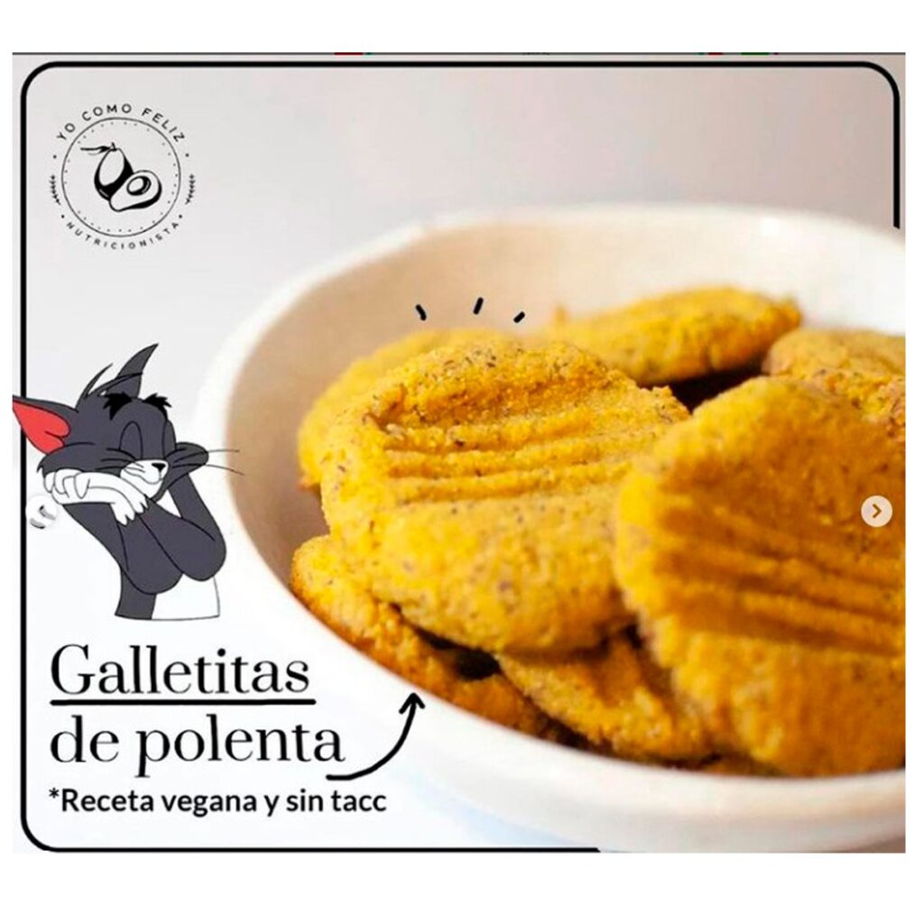 Galletitas de Limón y Polenta