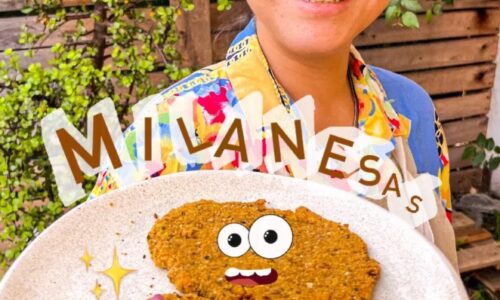 Milanesas de garbanzos