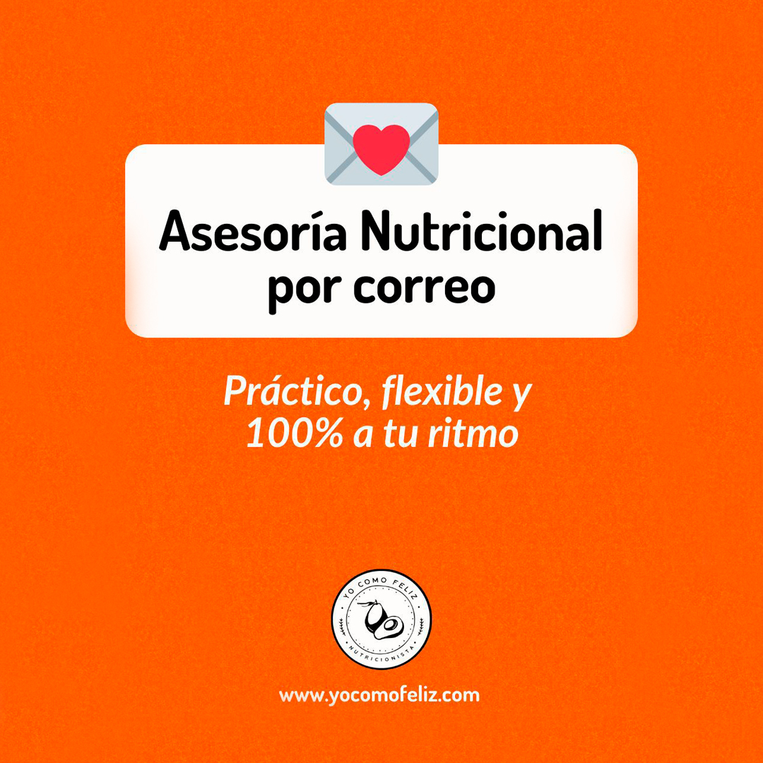 Asesoría nutricional por correo