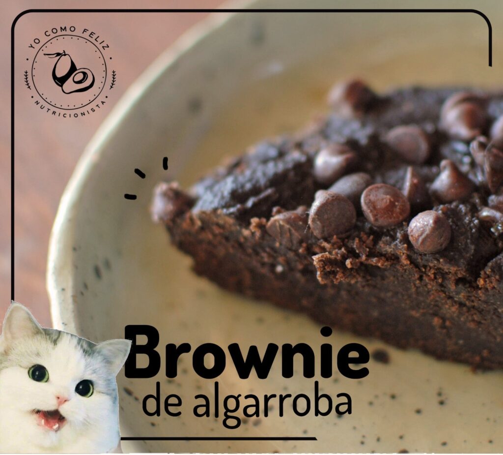 brownie de algarroba