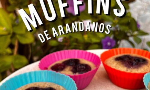 muffins de arandanos