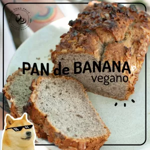 pan de banana vegano