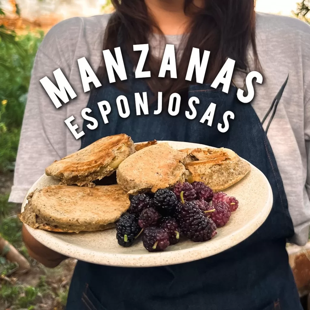 manzanas esponjosas