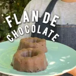 Flan de chocolate