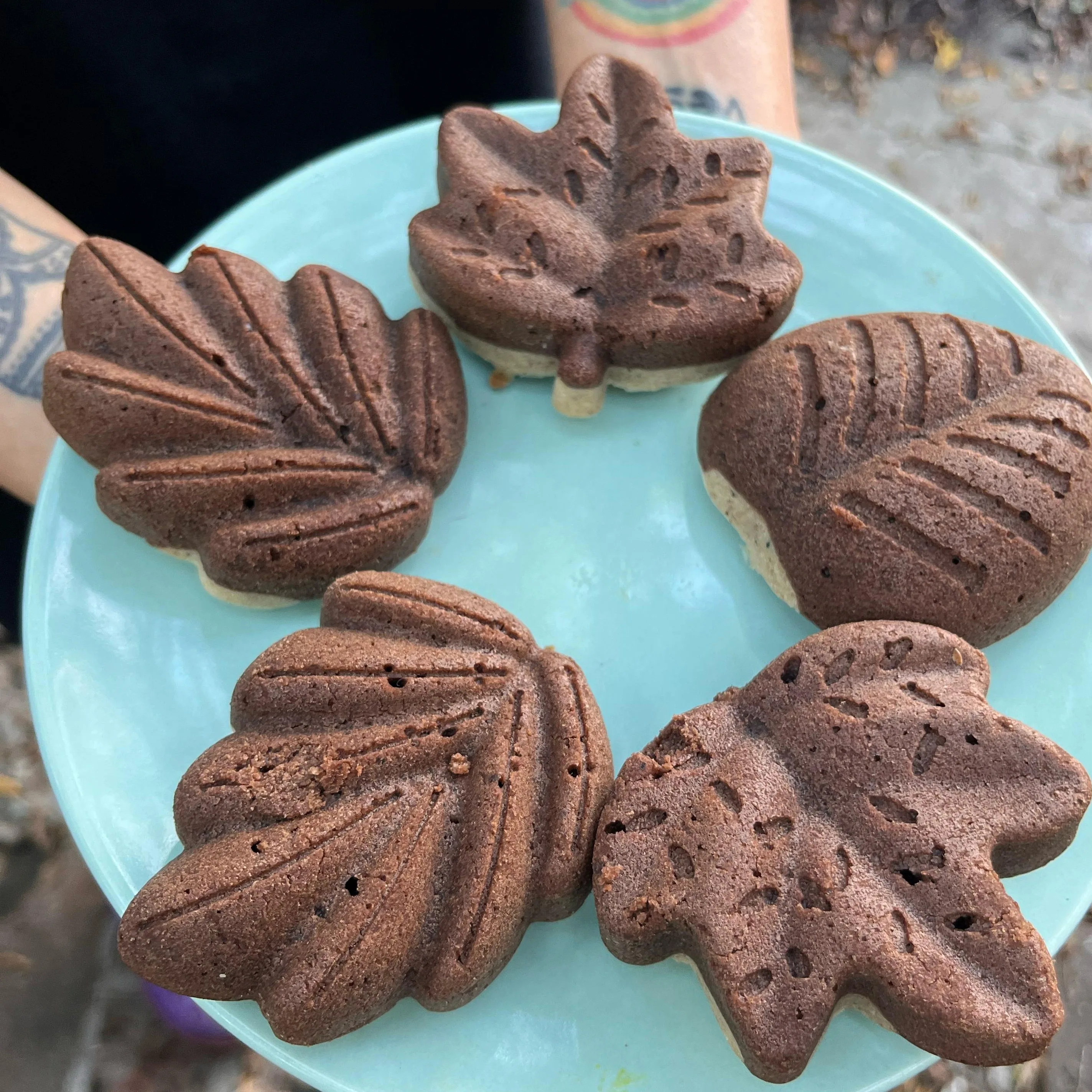 muffins marmolados