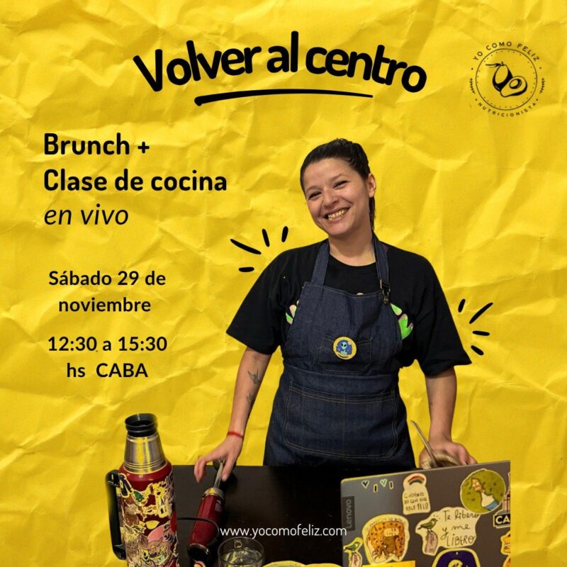 BRUNCH + CLASE DE COCINA EN VIVO