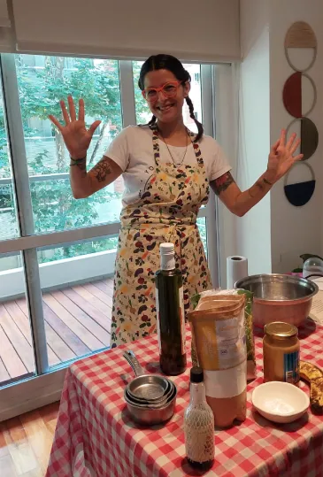 Clase de cocina presencial