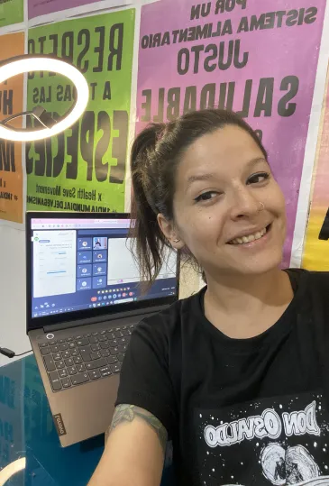 Clase online para profesionales de salud en el posgrado de nutrición infantojuvenil UNR